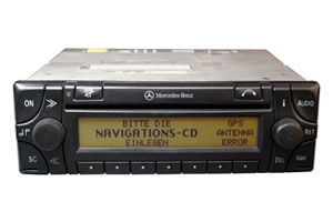 Mercedes E - Navi Audio 30 APS Lesefehler/Displayfehler Reparatur